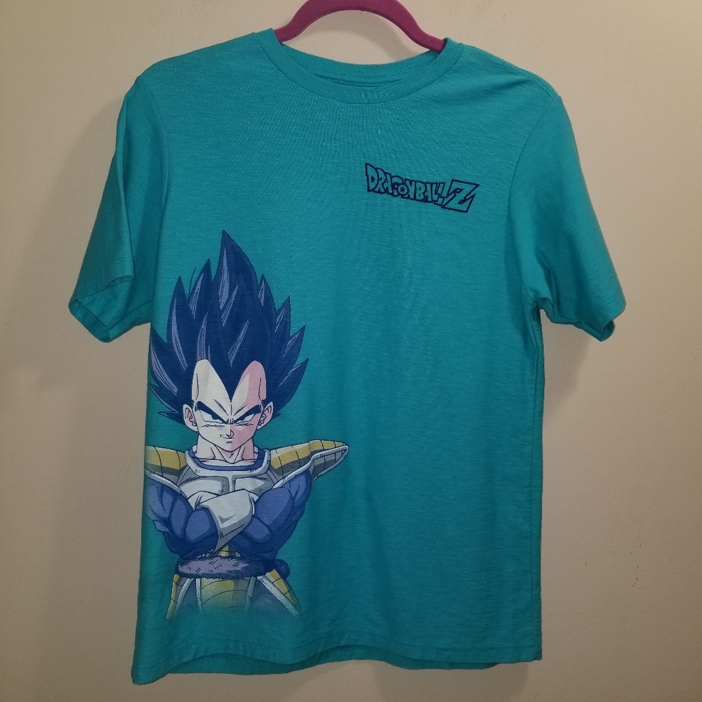 dragon ball z Boys shirt Blue Size XL